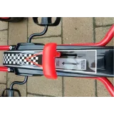 Gokart Czerwony A-15 Pompowane Koła