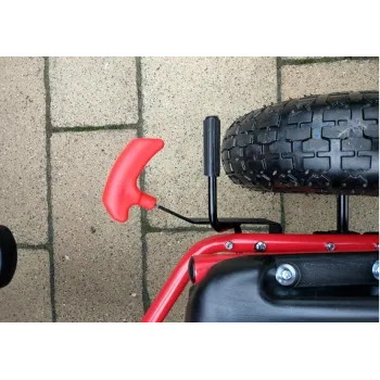 Gokart Czerwony A-15 Pompowane Koła