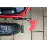 Gokart Czerwony A-15 Pompowane Koła