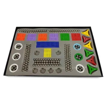Zestaw Magnastix Klocki Magnetyczne 560 + Tablica