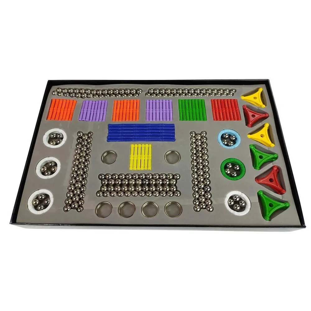 Zestaw Magnastix Klocki Magnetyczne 560 + Tablica