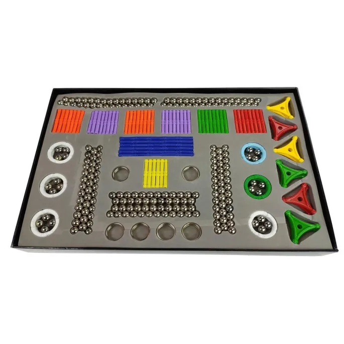 Zestaw Magnastix Klocki Magnetyczne 560 + Tablica