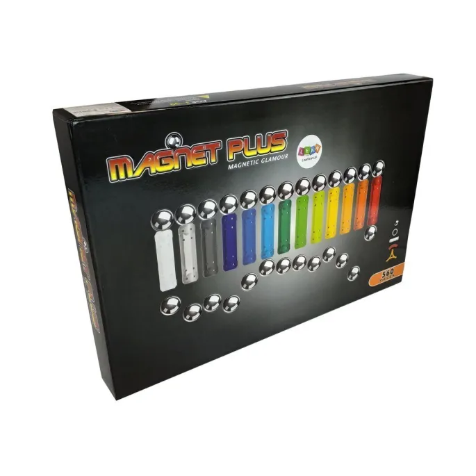 Zestaw Magnastix Klocki Magnetyczne 560 + Tablica