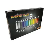 Zestaw Magnastix Klocki Magnetyczne 560 + Tablica
