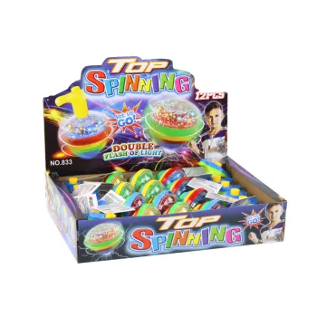 Interaktywny dysk świecący dla dzieci z efektem LED w trakcie zabawy