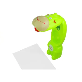 Projektor Do Rysowania Rzutnik Krówka 3 Dyski Pisaki Zielony 3w1