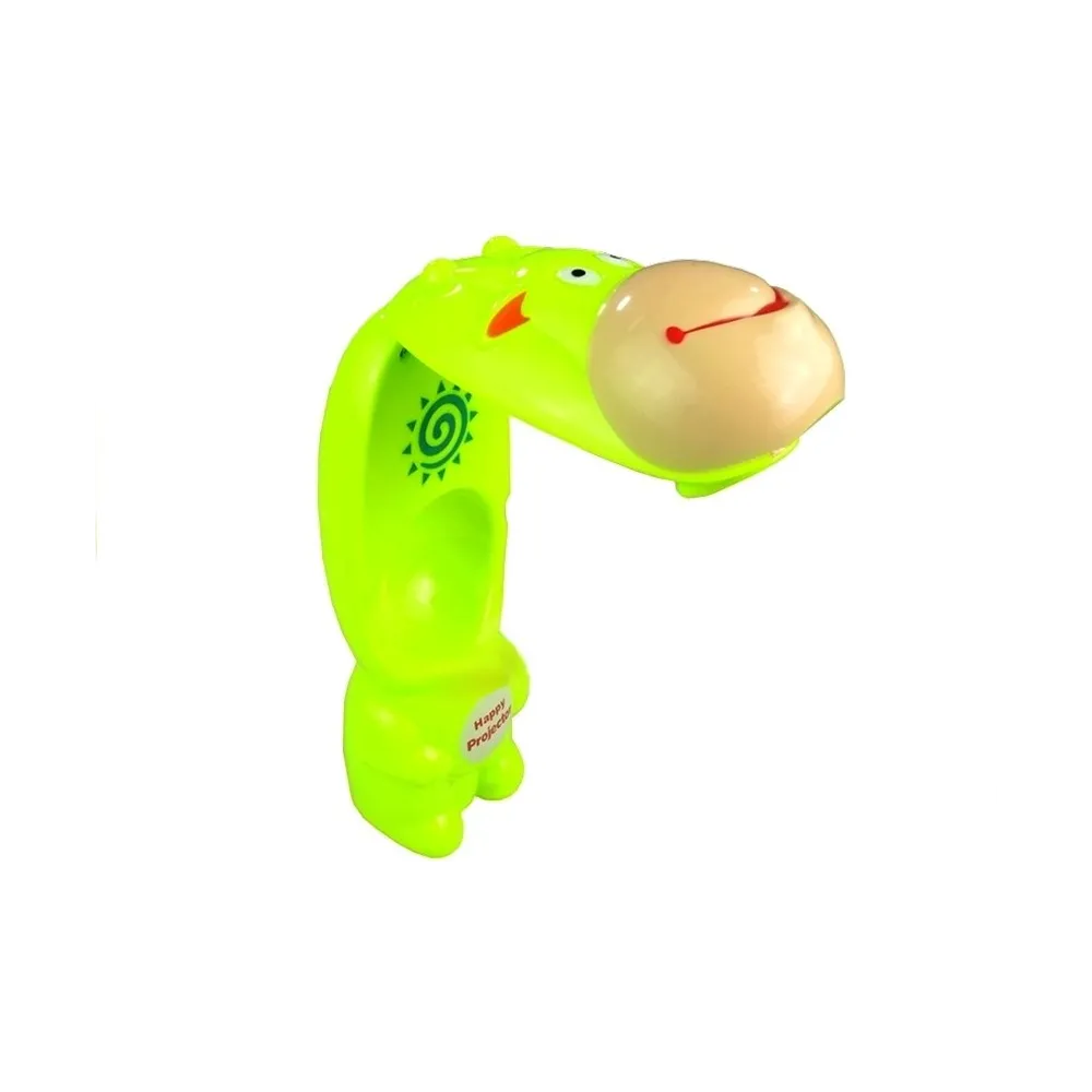 Projektor Do Rysowania Rzutnik Krówka 3 Dyski Pisaki Zielony 3w1