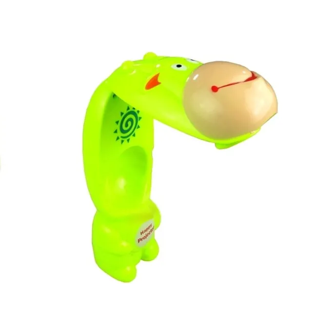 Projektor Do Rysowania Rzutnik Krówka 3 Dyski Pisaki Zielony 3w1