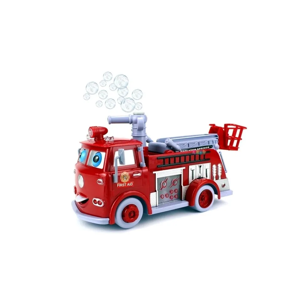 Auto straż pożarna na baterie z efektem świateł i dźwiękiem