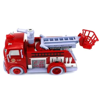 Zestaw strażacki z płynem do baniek i lejkiem w komplecie