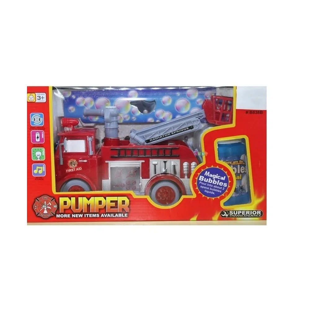 Bezpieczny wóz strażacki dla dzieci z certyfikatem CE