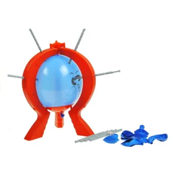 Elementy gry zręcznościowej – ramka, balony oraz pałeczki