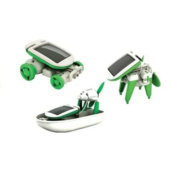 Edukacyjny Zestaw Robot Solarny Do Złożenia 6 w 1 Auto Wiatrak