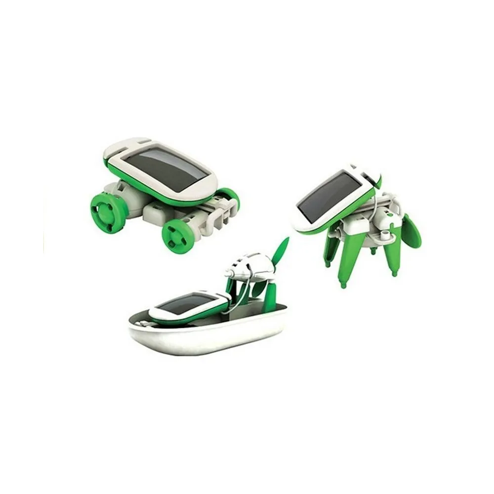 Robot solarny do złożenia 6 w 1 – kreatywna zabawka dla dzieci