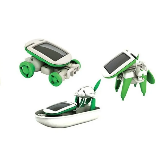 Robot solarny do złożenia 6 w 1 – kreatywna zabawka dla dzieci