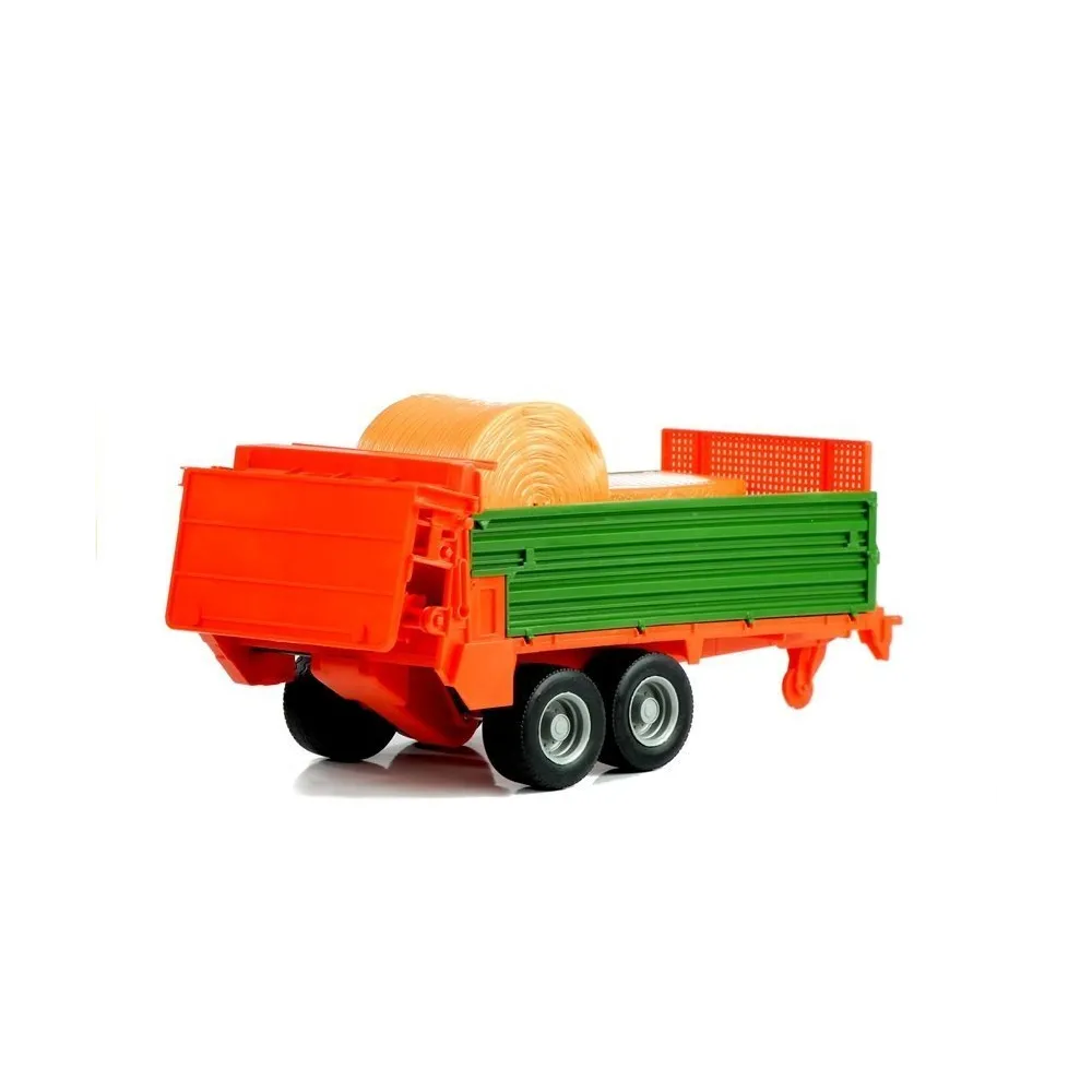 Traktor do zabawy z podnoszoną maską oraz napędem na tylne koła