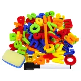 Tablica Magnetyczna Stojąca Pisak Magnes Niebieska