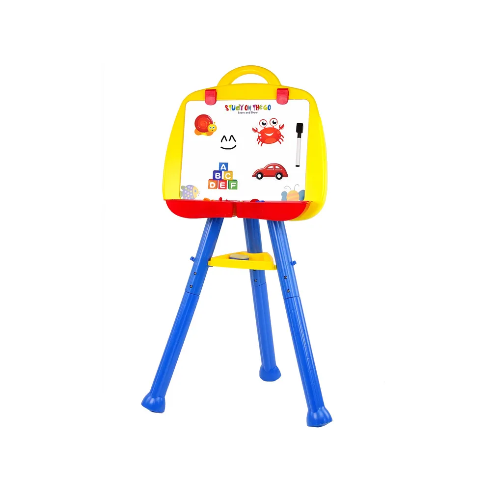 Tablica Magnetyczna Stojąca Pisak Magnes Niebieska