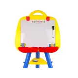 Tablica Magnetyczna Stojąca Pisak Magnes Niebieska