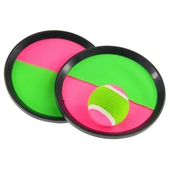 Gra zręcznościowa Catch Ball z rzepami – zestaw tarcz i piłeczka