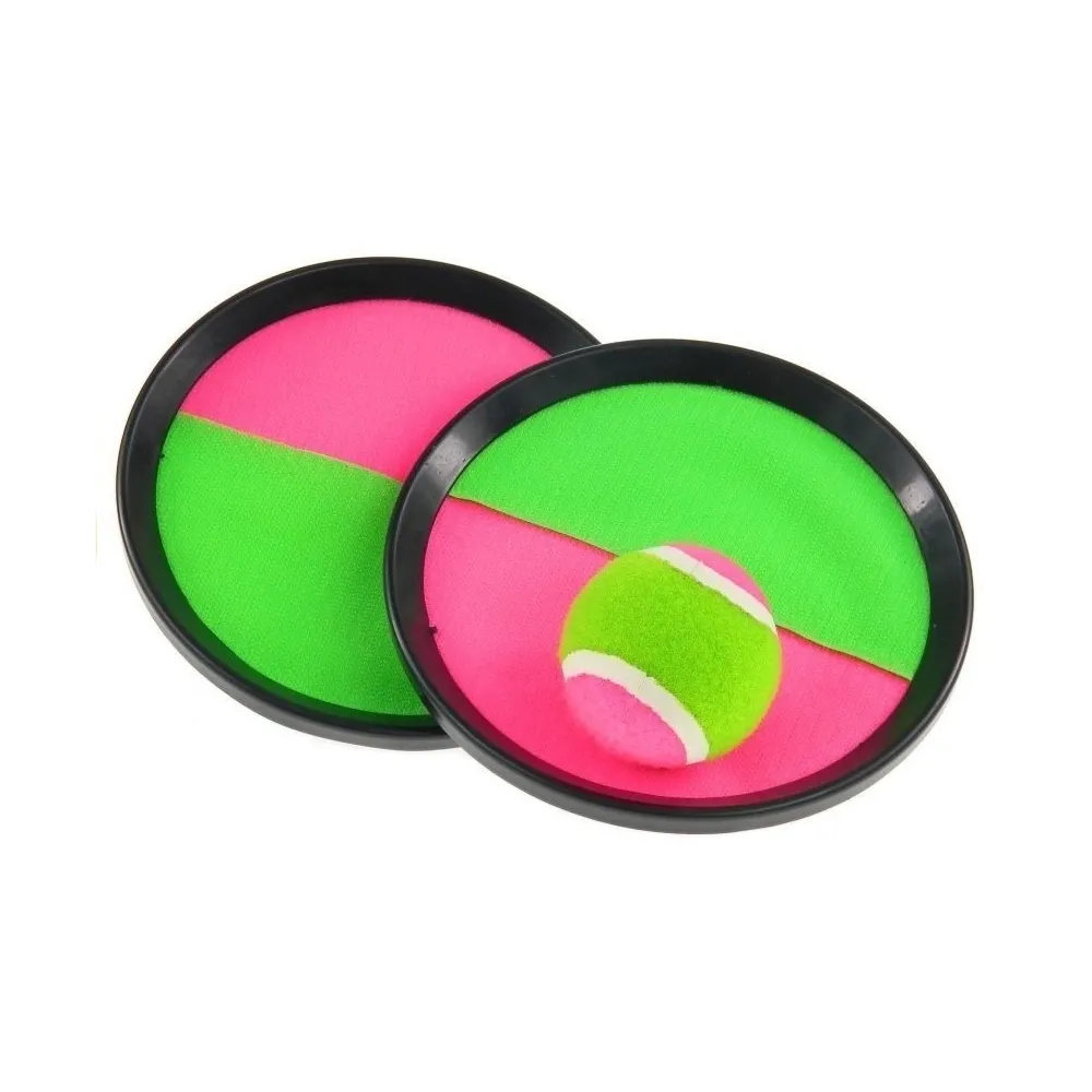 Gra zręcznościowa Catch Ball z rzepami – zestaw tarcz i piłeczka