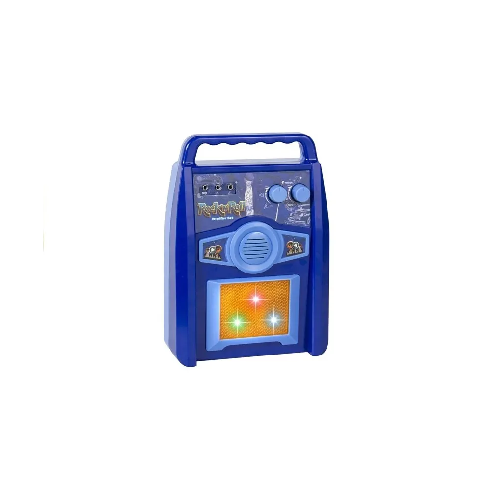 Interaktywny zestaw gitarowy z mikrofonem i statywem dla dzieci