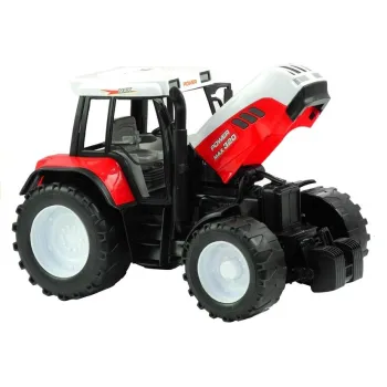 Duży Traktor z Maszyną 3 Modele Ruchome Elementy 65 cm
