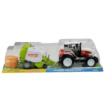 Wysokiej jakości model traktora z detalami, dwa kolory do wyboru