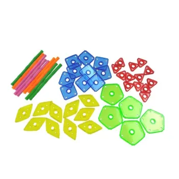 Klocki Magnetyczne Magnetic World 110 Elementów