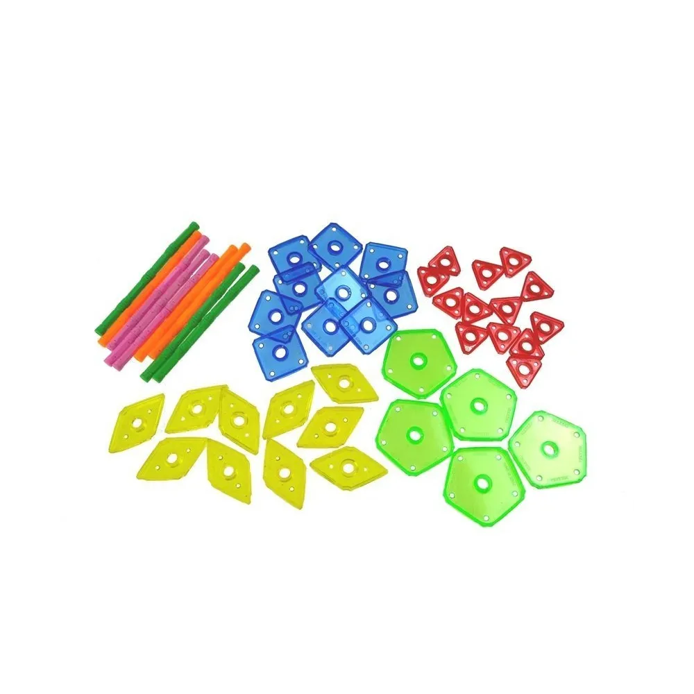 Klocki Magnetyczne Magnetic World 110 Elementów