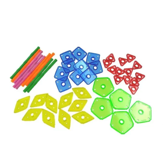 Klocki Magnetyczne Magnetic World 110 Elementów