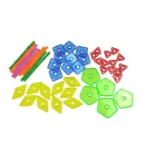 Klocki Magnetyczne Magnetic World 110 Elementów