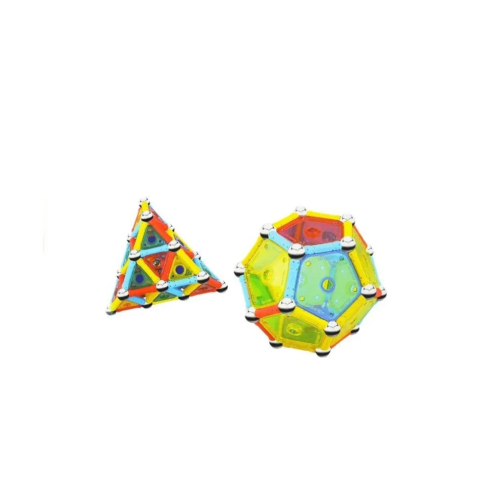 Klocki Magnetyczne Magnetic World 110 Elementów