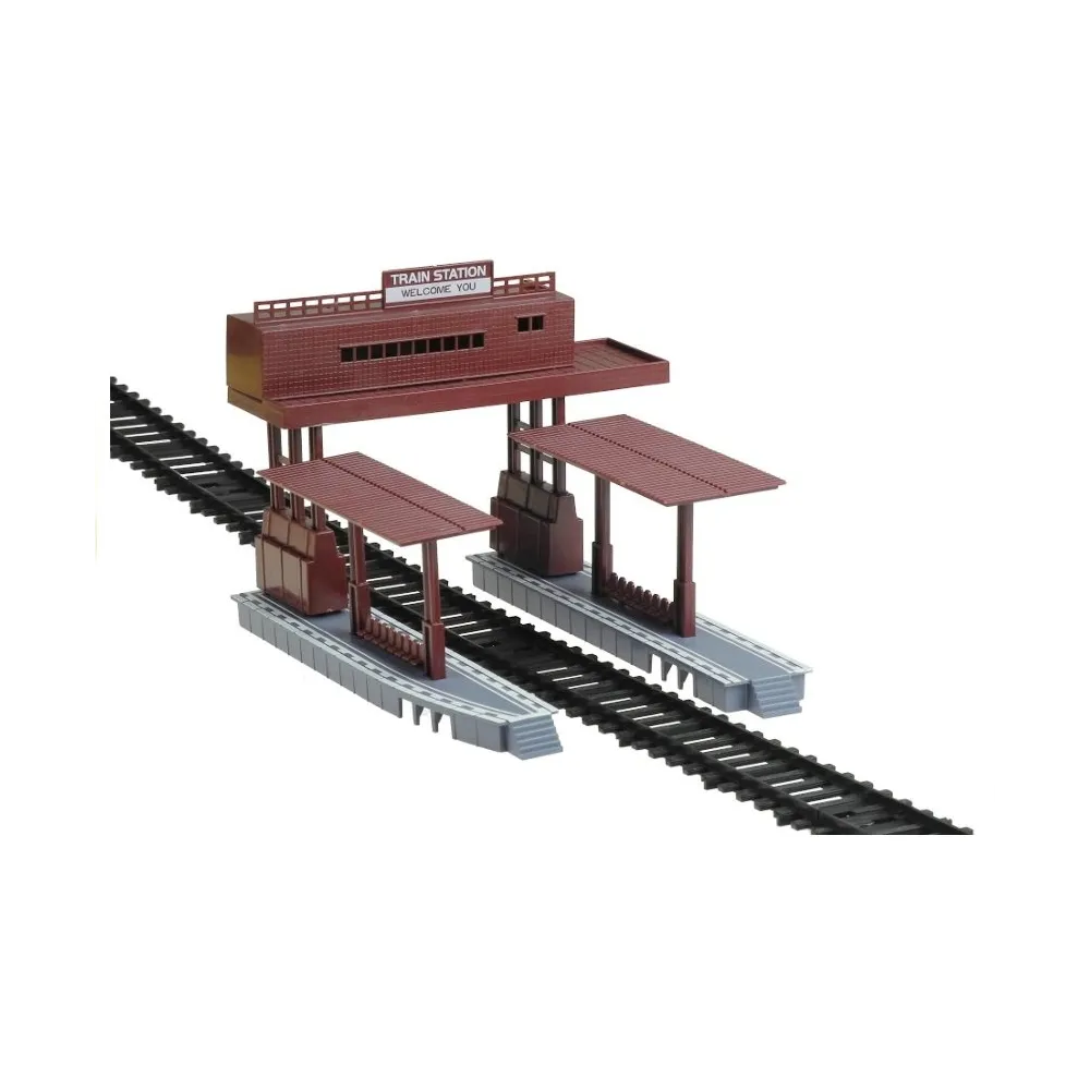 Kolorowa kolejka dziecięca FENFA z wieloma akcesoriami