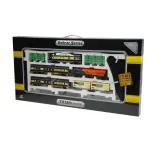 Duży zestaw kolejowy FENFA z elementami do budowy tras