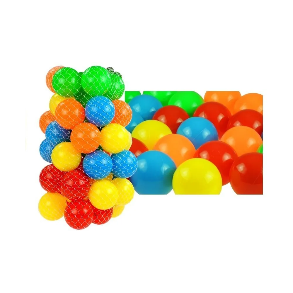 Kolorowe piłki do suchego basenu w różnych barwach, średnica 7 cm