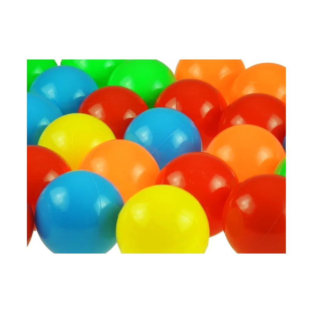 Piłki polietylenowe do kojca, namiotu dziecięcego lub bawialni, certyfikat CE