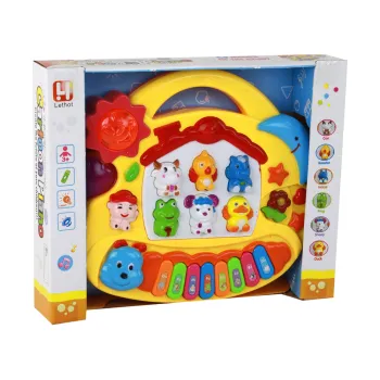 Muzyczne Pianinko Dla Dzieci Nauka Języka Angielskiego Zwierzęta