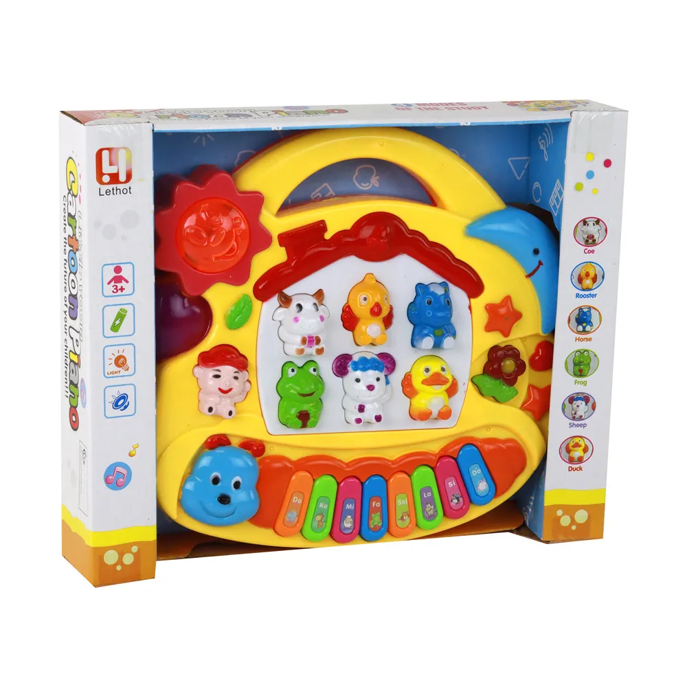 Muzyczne Pianinko Dla Dzieci Nauka Języka Angielskiego Zwierzęta