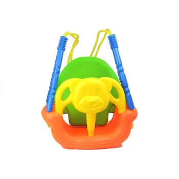 Wygodna Huśtawka Miś 3w1 Regulowana Kubełkowa 6m +