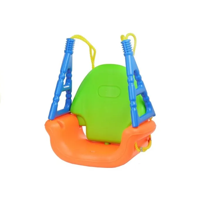 Bezpieczna huśtawka kubełkowa z mocnego, odpornego na UV tworzywa