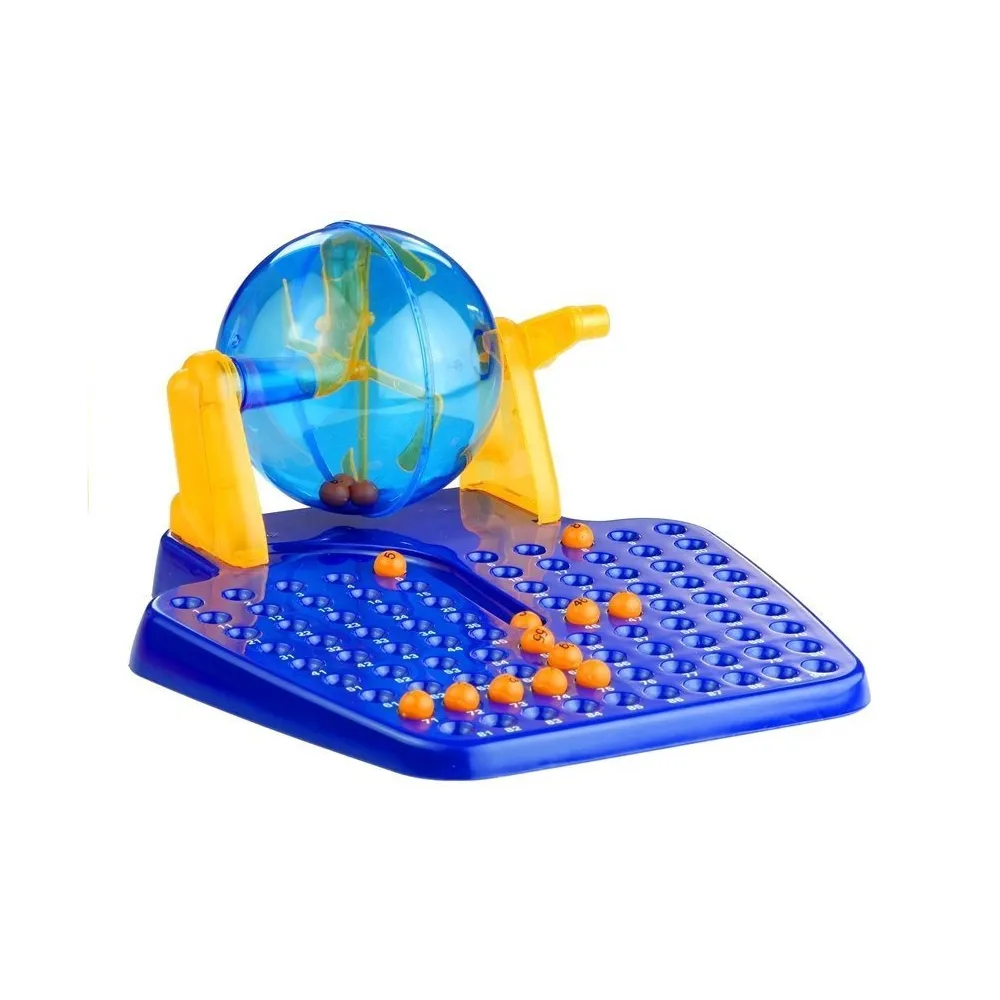 Zestaw plansz i żetonów do gry Bingo Lotto w wersji edukacyjnej