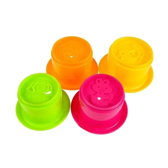 Kolorowy zestaw kąpielowy dla maluchów z przyczepianą kaczuszką