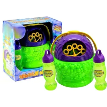 Maszyna do robienia baniek mydlanych z płynami w zestawie