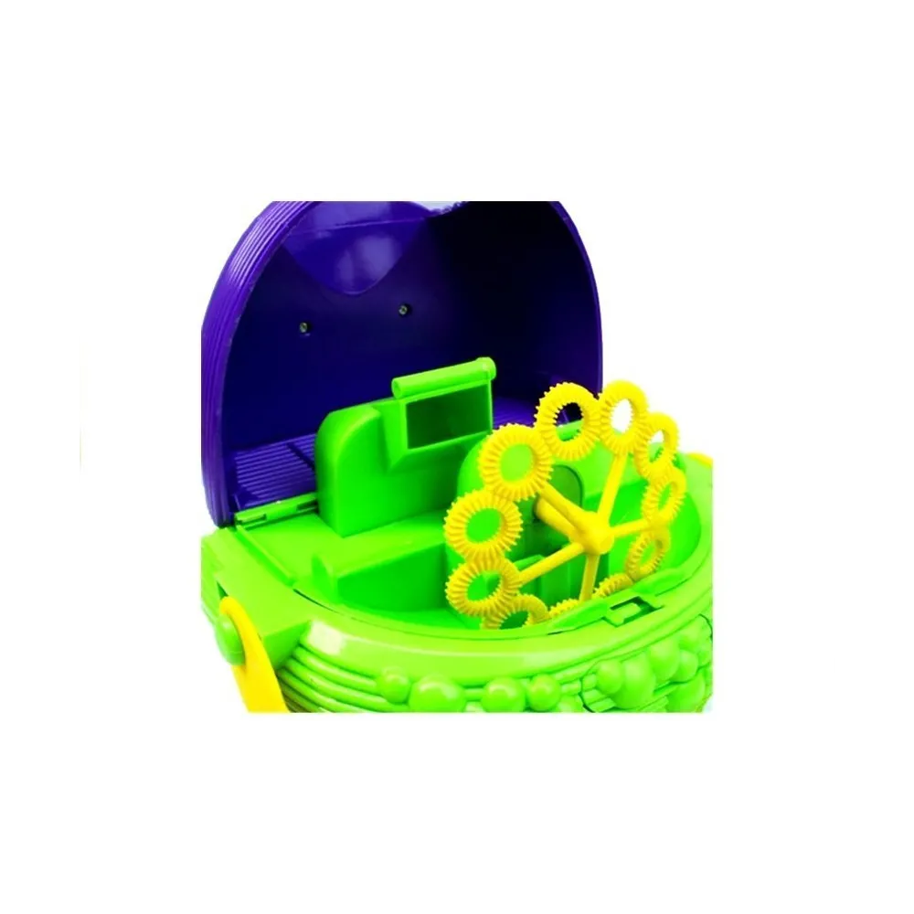 Kolorowa maszyna do baniek z efektem świetlnym