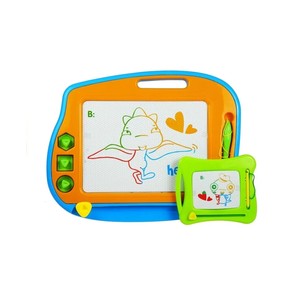 Znikopis Tablica Magnetyczna 2w1 Mała i Duża 3 Pieczątki