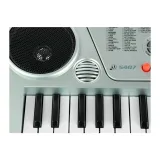 Kolorowy keyboard dziecięcy MQ5407 z regulacją dźwięku
