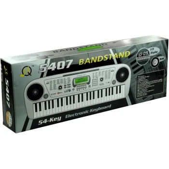 Keyboard MQ5407 z ładowarką, idealny na prezent dla młodego muzyka