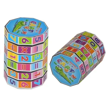 Kostka Edukacyjna Walec Matematyczny Układanka