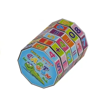 Walec matematyczny – edukacyjna układanka wspierająca naukę działań